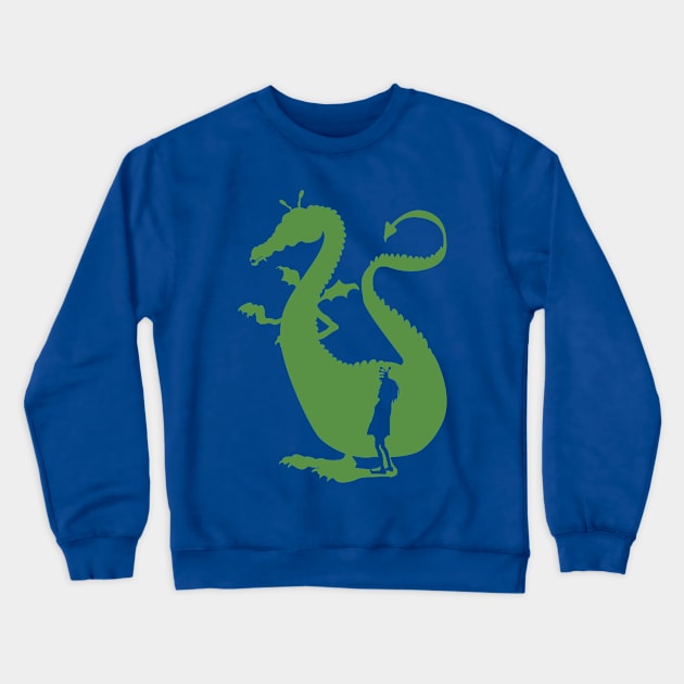 Dragon in Colour Crewneck Sweatshirt by StoryBook Theatre